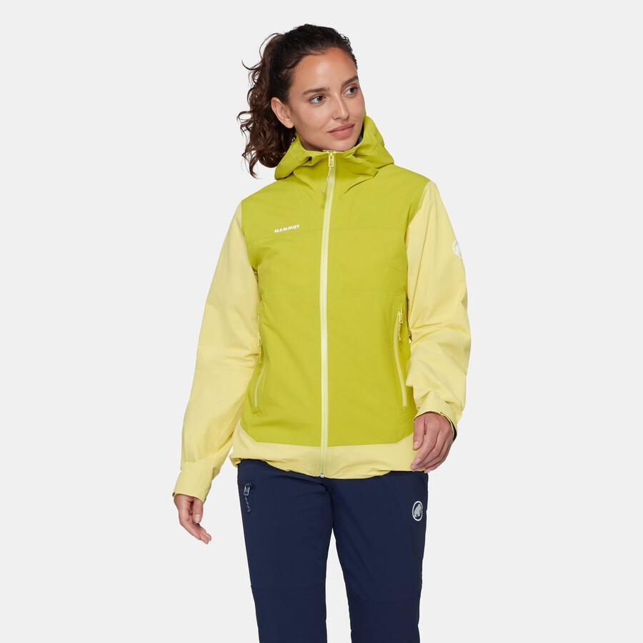 crag hs kapuzenjacke damen holunder-akazie