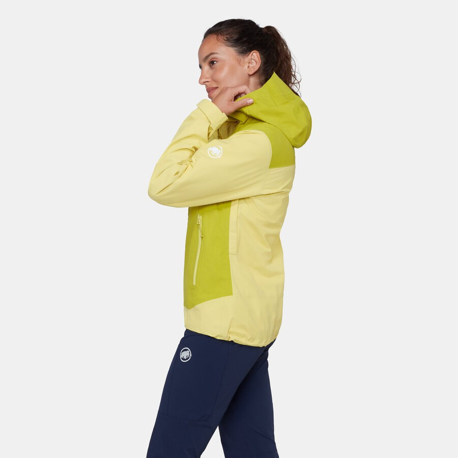 crag hs kapuzenjacke damen holunder-akazie