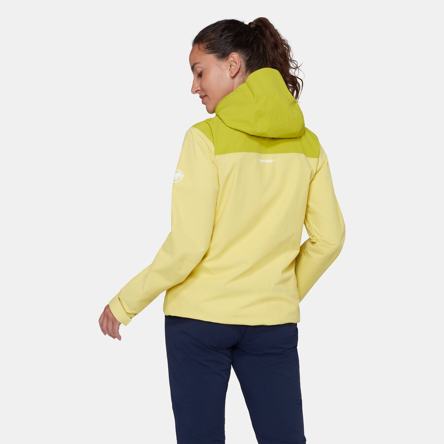 crag hs kapuzenjacke damen holunder-akazie