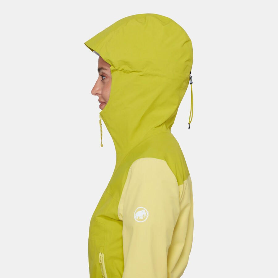 crag hs kapuzenjacke damen holunder-akazie