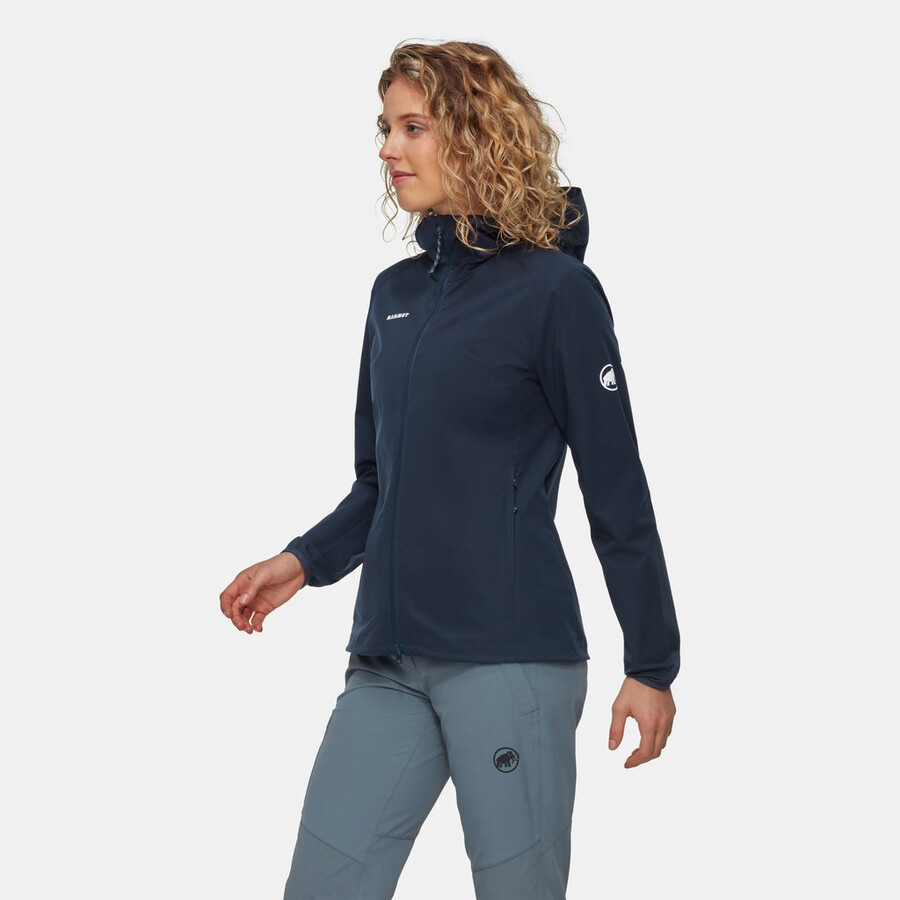 granite so kapuzenjacke damen marine