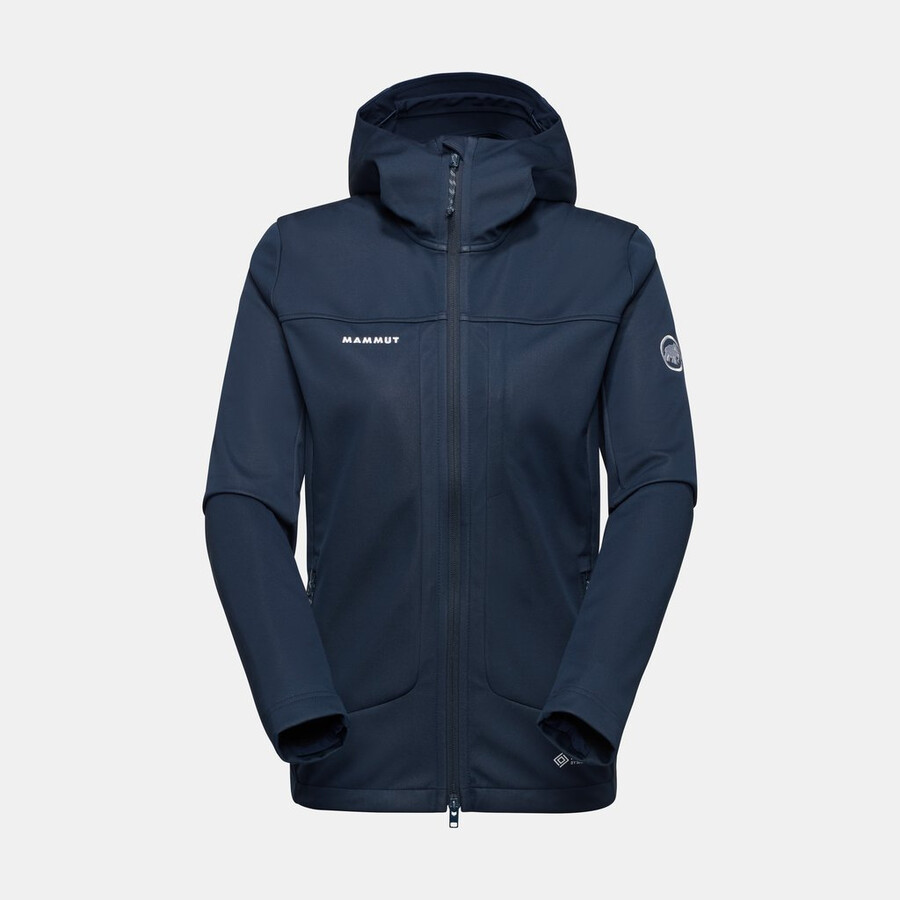 ultimate viii so kapuzenjacke damen vin-schwarz