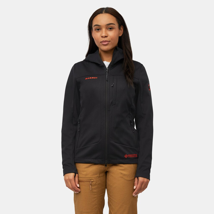ultimate viii so kapuzenjacke damen 25 jahre schwarz