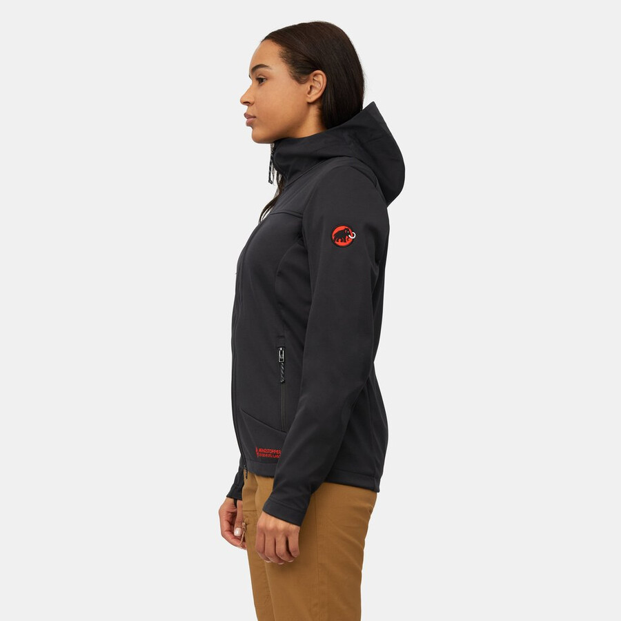 ultimate viii so kapuzenjacke damen 25 jahre schwarz