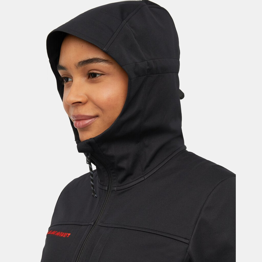 ultimate viii so kapuzenjacke damen 25 jahre schwarz