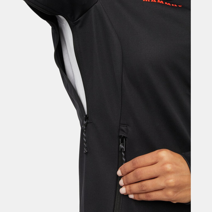 ultimate viii so kapuzenjacke damen 25 jahre schwarz