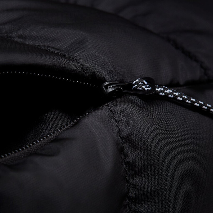 albula in kapuzenjacke damen vin-schwarz