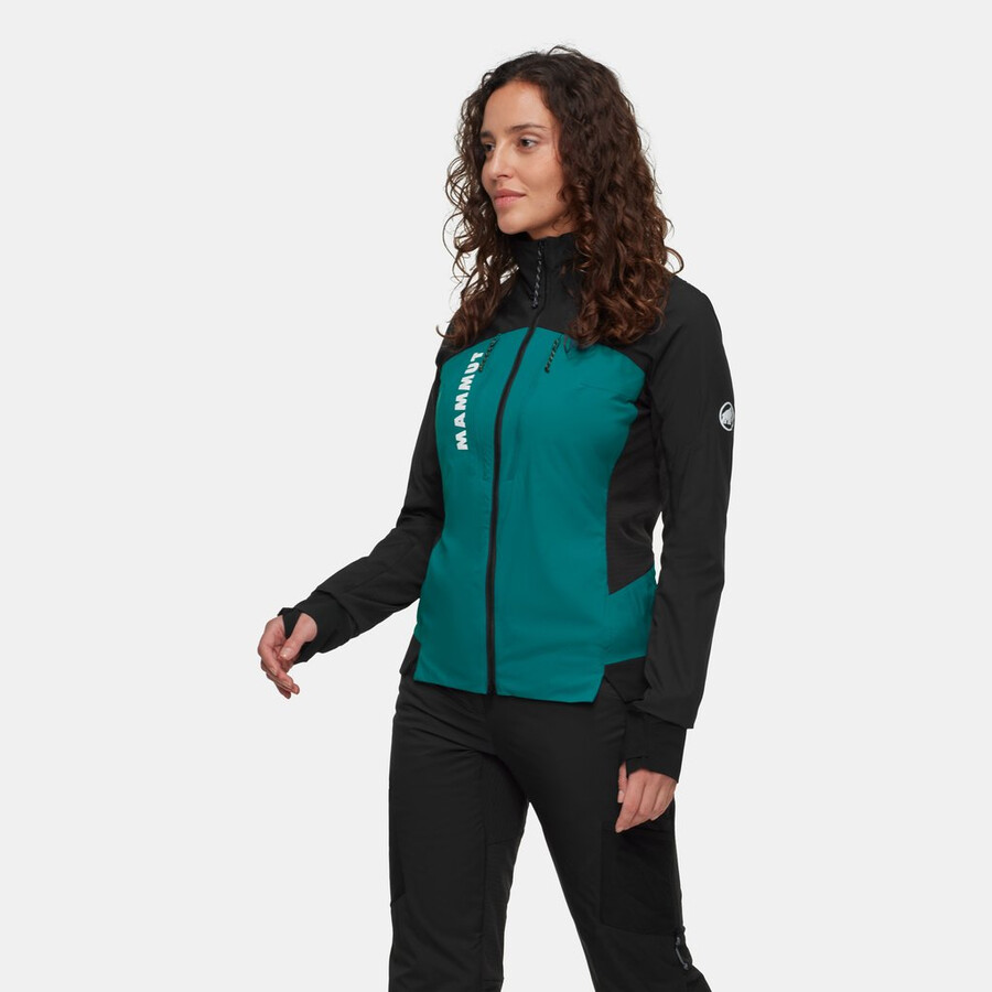 aenergy in hybridjacke damen schwarz