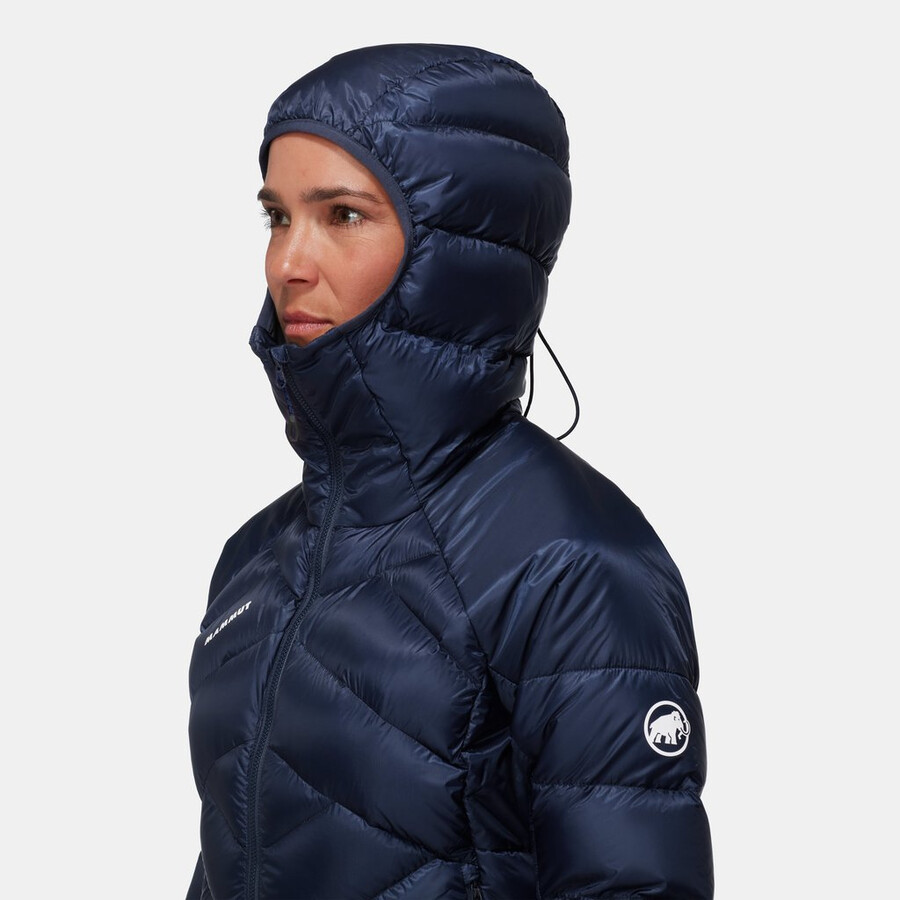 taiss in kapuzenjacke damen vin-schwarz