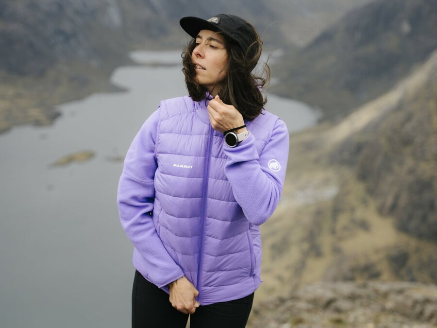 crag in weste damen lavandin
