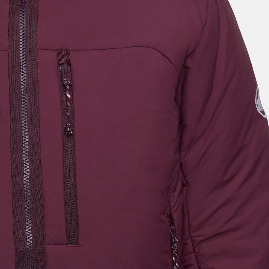 rime pro belay in kapuzenjacke damen vin-schwarz
