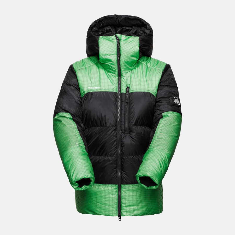 taiss pro belay in kapuzenjacke damen schwarz-pinien