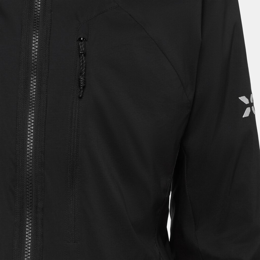 eiger nordwand in flex air kapuzenjacke damen schwarz