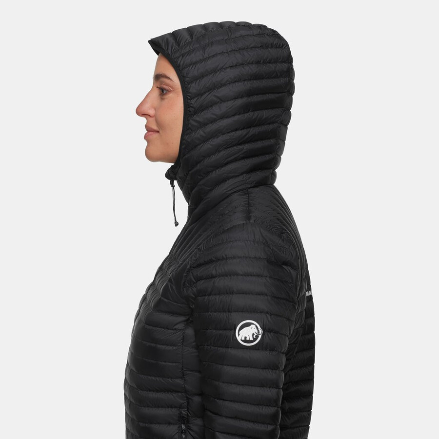 broad peak light in kapuzenjacke damen mammut rot