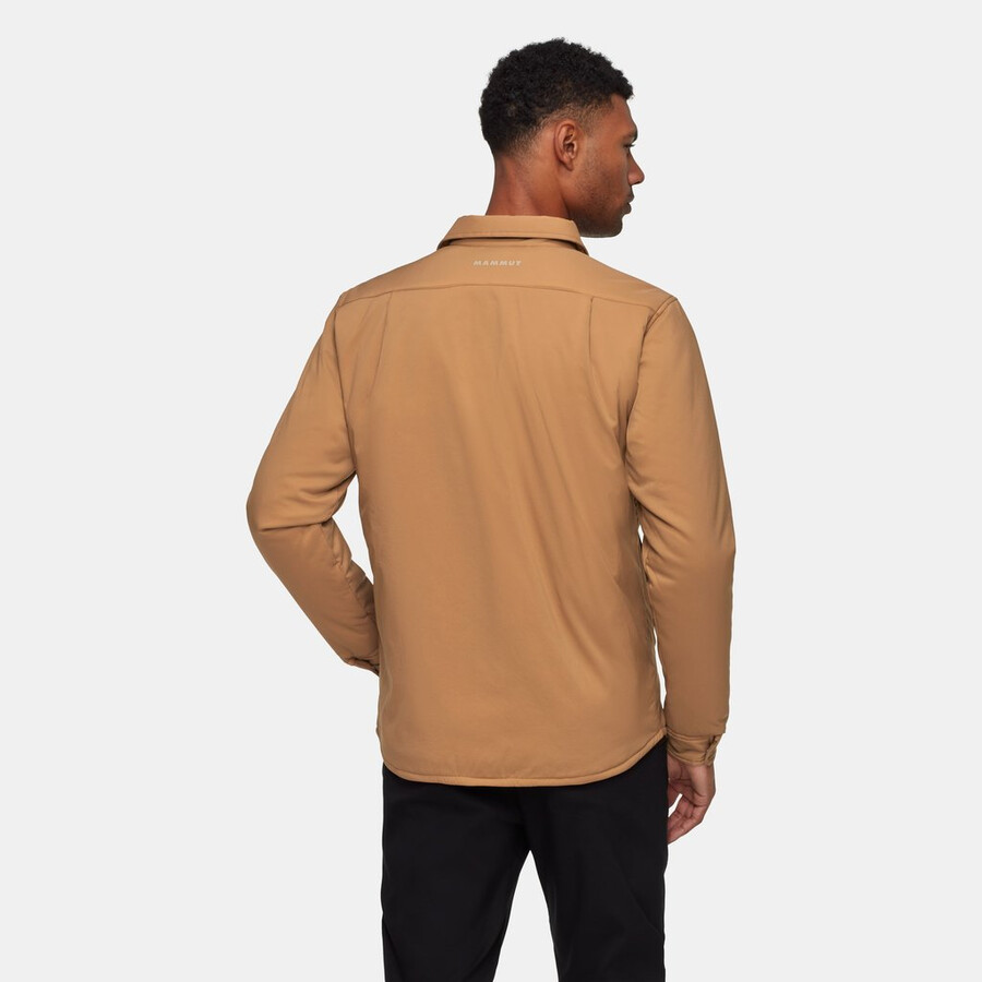 seon in overshirt claystone