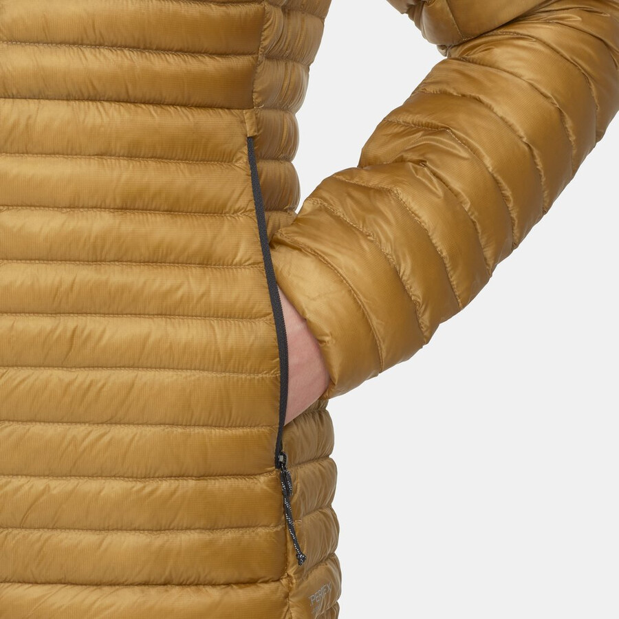assos x mammut aenergy in kapuzenjacke damen naturbraun-beige
