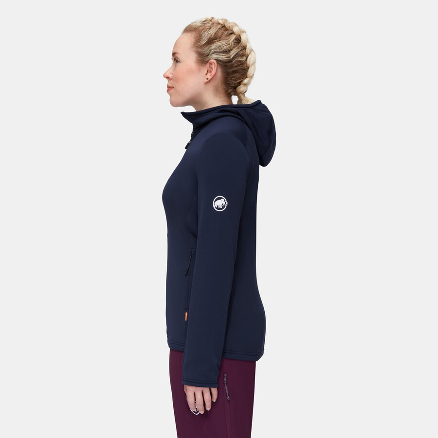 aconcagua light ml kapuzenjacke damen marine