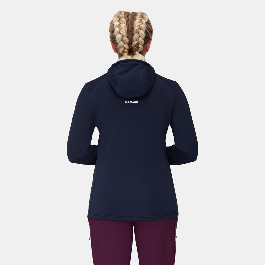 aconcagua light ml kapuzenjacke damen marine