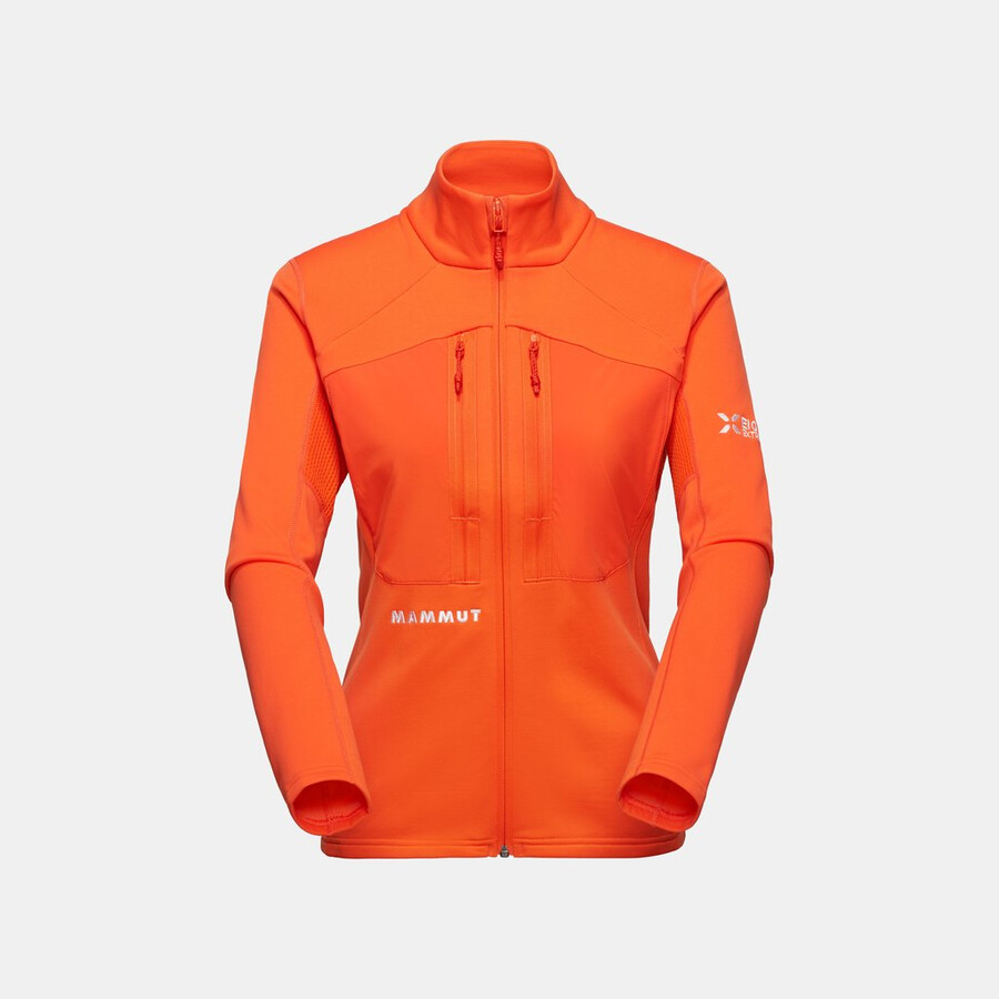eiger nordwand advanced ml jacke damen eiger orange