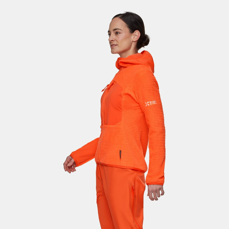 eiger nordwand pro ml air kapuzenjacke damen schwarz
