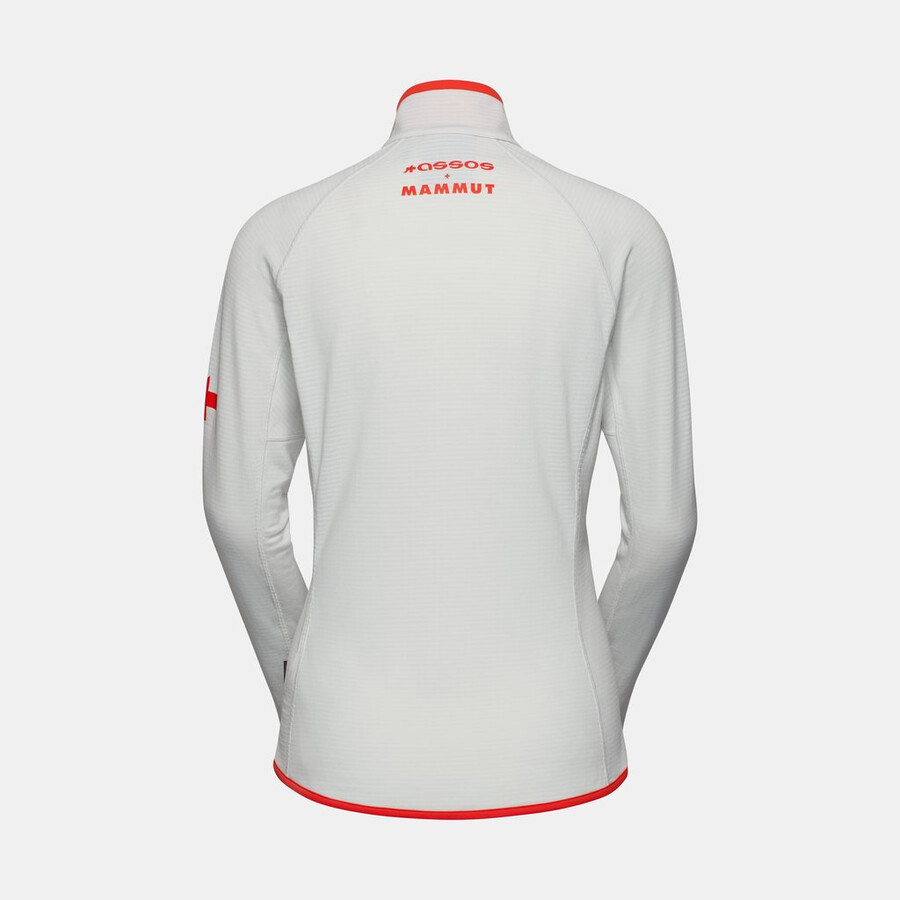 assos x mammut aenergy light ml jacke damen weiß-rot