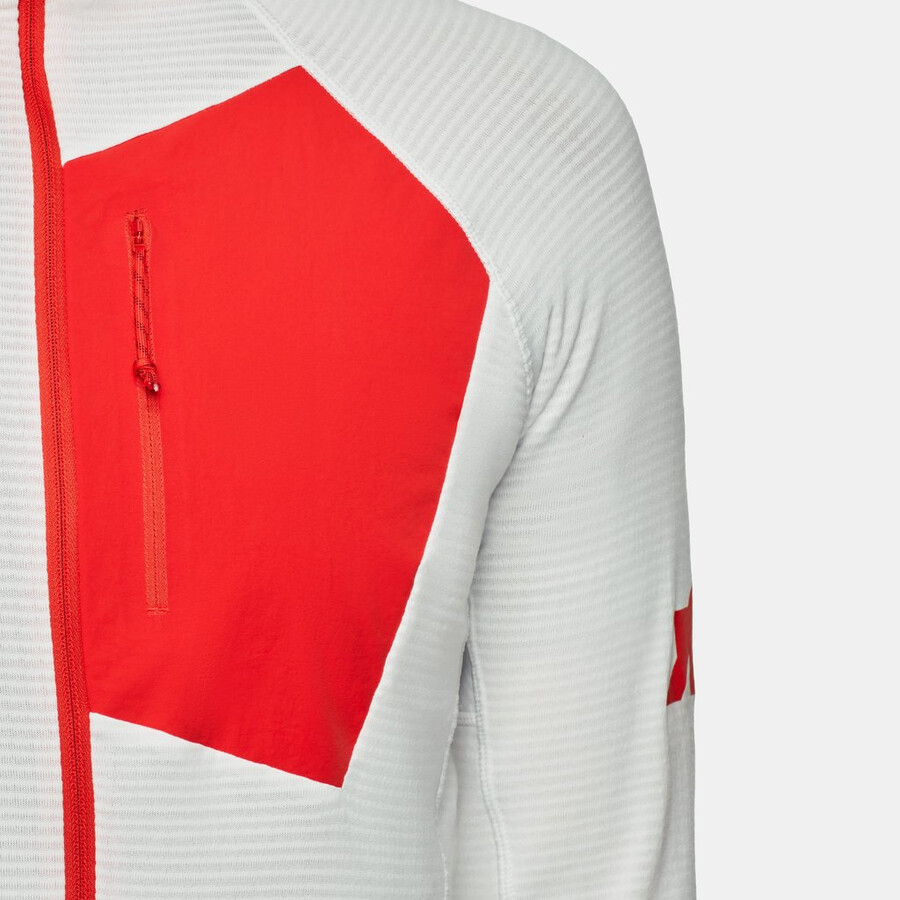 assos x mammut aenergy light ml jacke damen weiß-rot