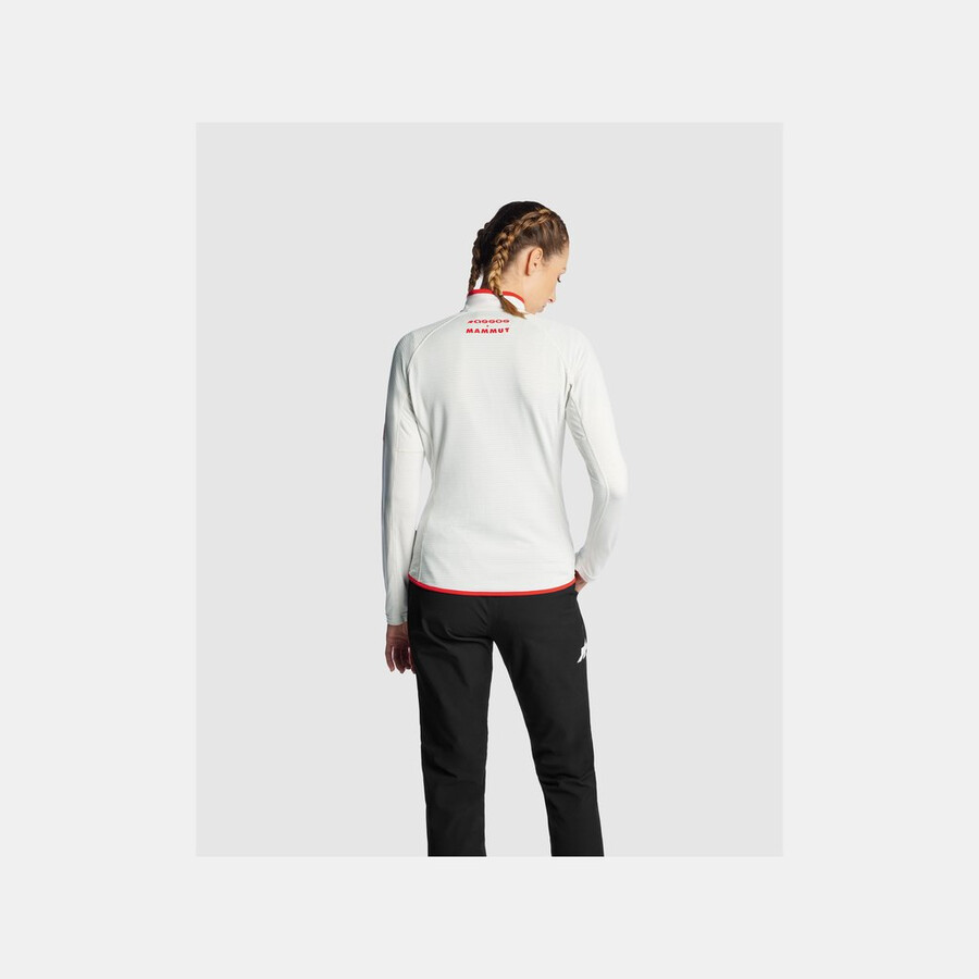 assos x mammut aenergy light ml jacke damen weiß-rot