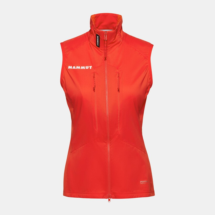 assos x mammut ml hybrid weste damen mammut rot