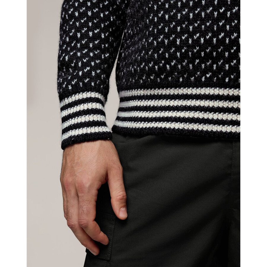 mammut x cabourn direttissima wool ml pullover schwarz marine