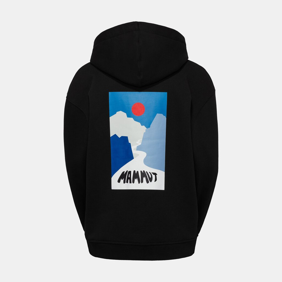 mammut base ml hoody damen valley black