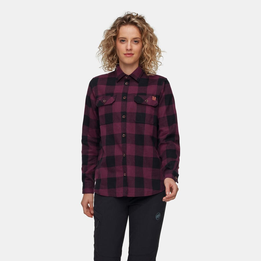 tamaro langarmshirt damen vin-schwarz