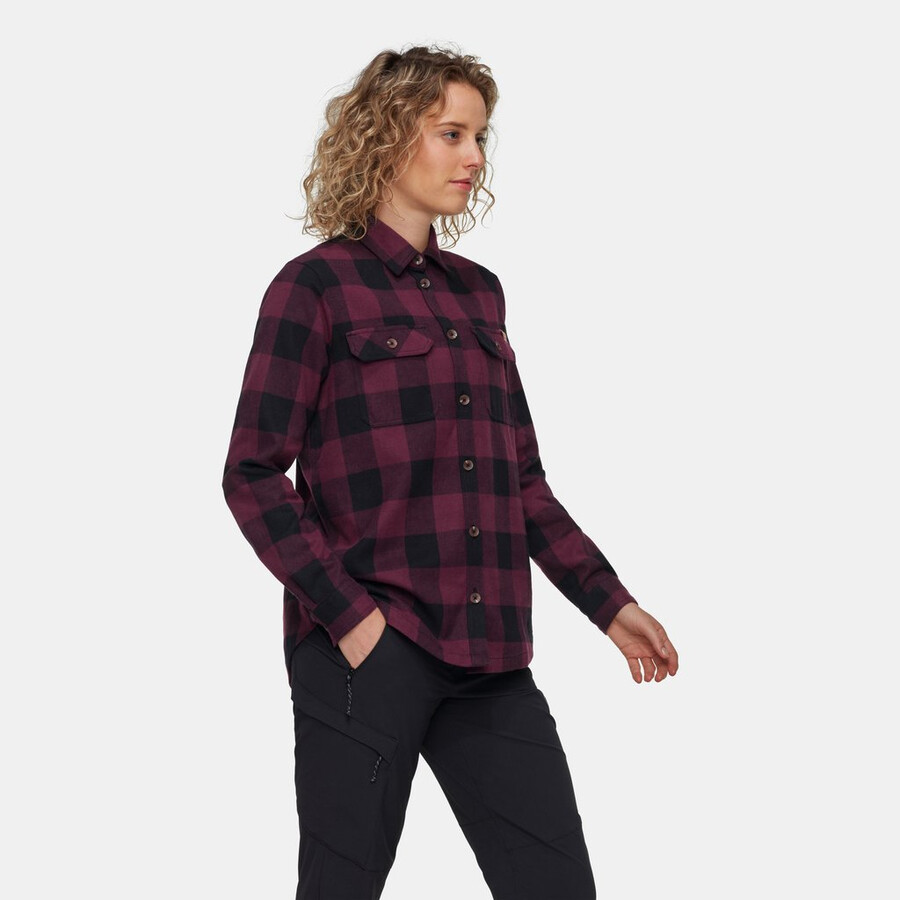 tamaro langarmshirt damen vin-schwarz