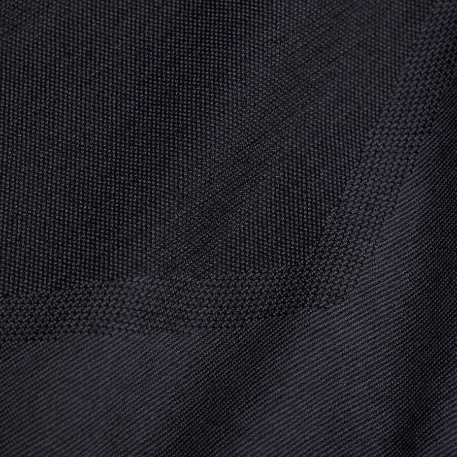 trift half zip langarmshirt für damen schwarz