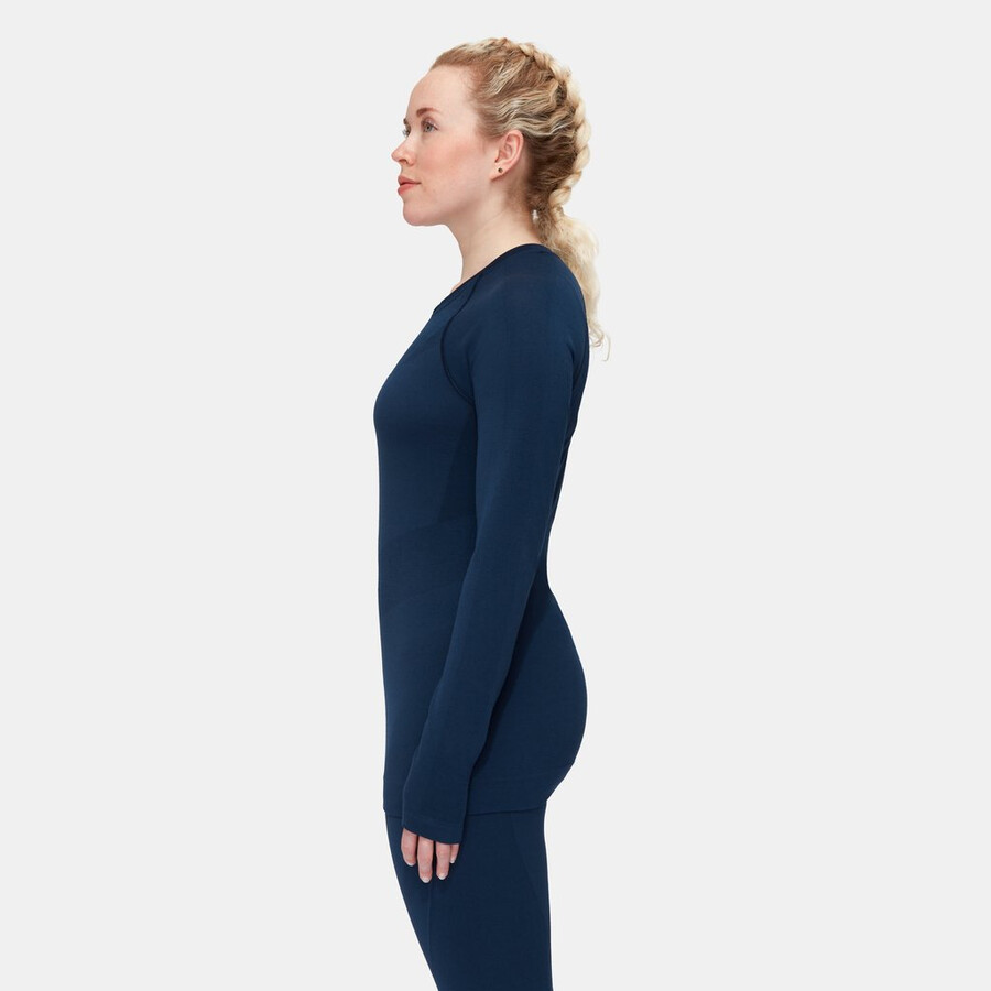 trift langarmshirt damen schwarz