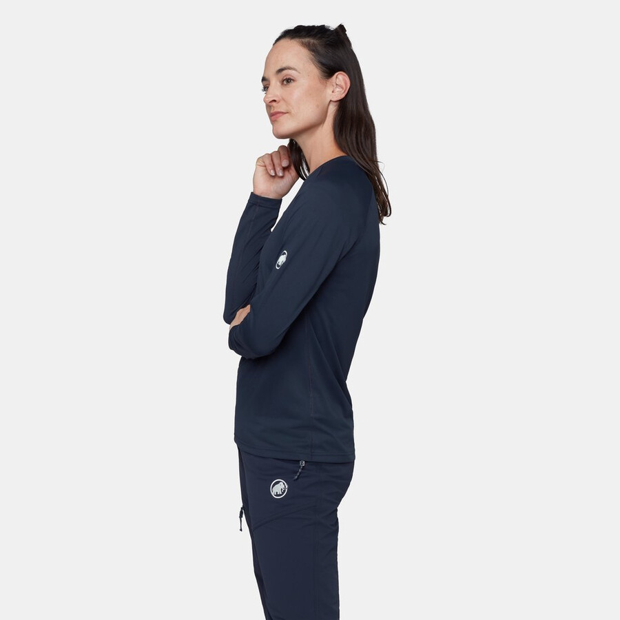 ducan fl longsleeve damen marine