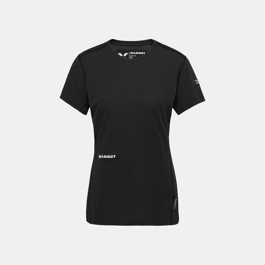 eiger nordwand fl t-shirt damen schwarz