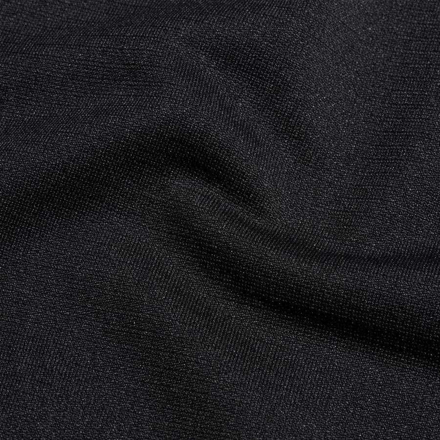 ducan fl half zip t-shirt damen schwarz