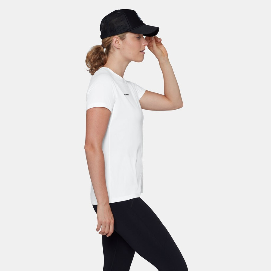 ducan fl t-shirt damen weiß