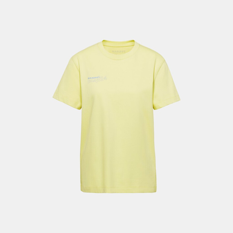 mammut base t-shirt damen multi-pitch holunder