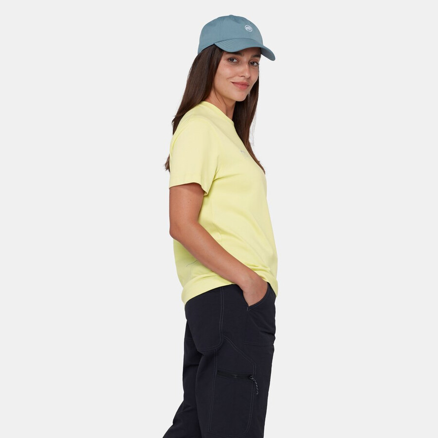 mammut base t-shirt damen multi-pitch holunder