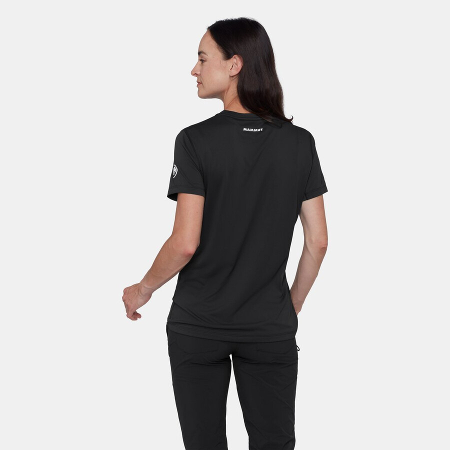 selun fl t-shirt damen schwarz