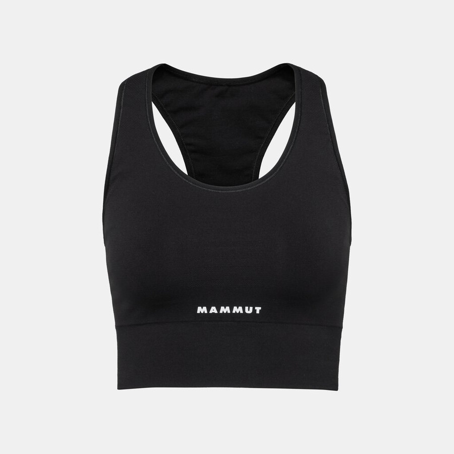 all-mountain seamless bl sport-bh damen schwarz