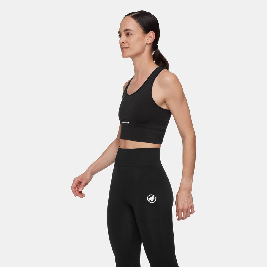 all-mountain seamless bl sport-bh damen schwarz
