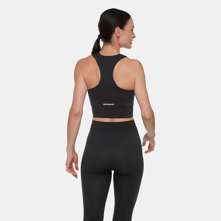 all-mountain seamless bl sport-bh damen schwarz