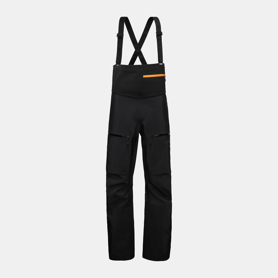 eiger free pro hs latzhose damen schwarz