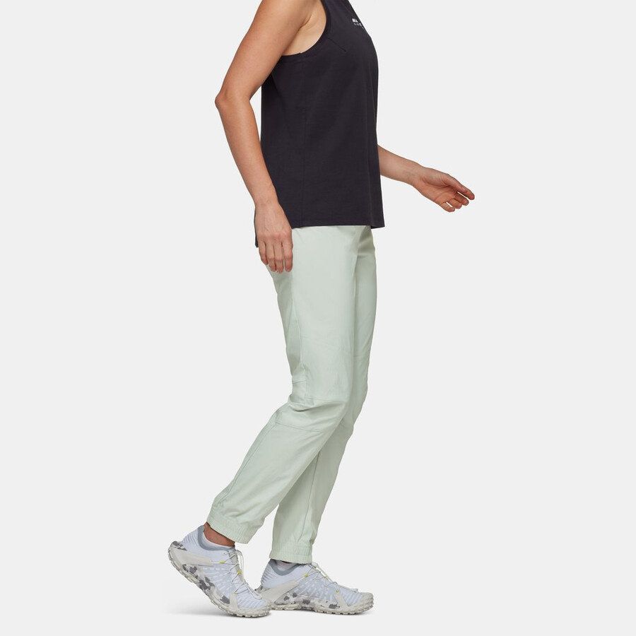 massone light pants damen silber salbei