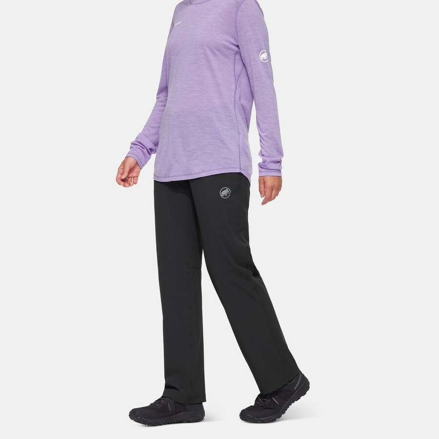 wanderhose v damen silbergrün