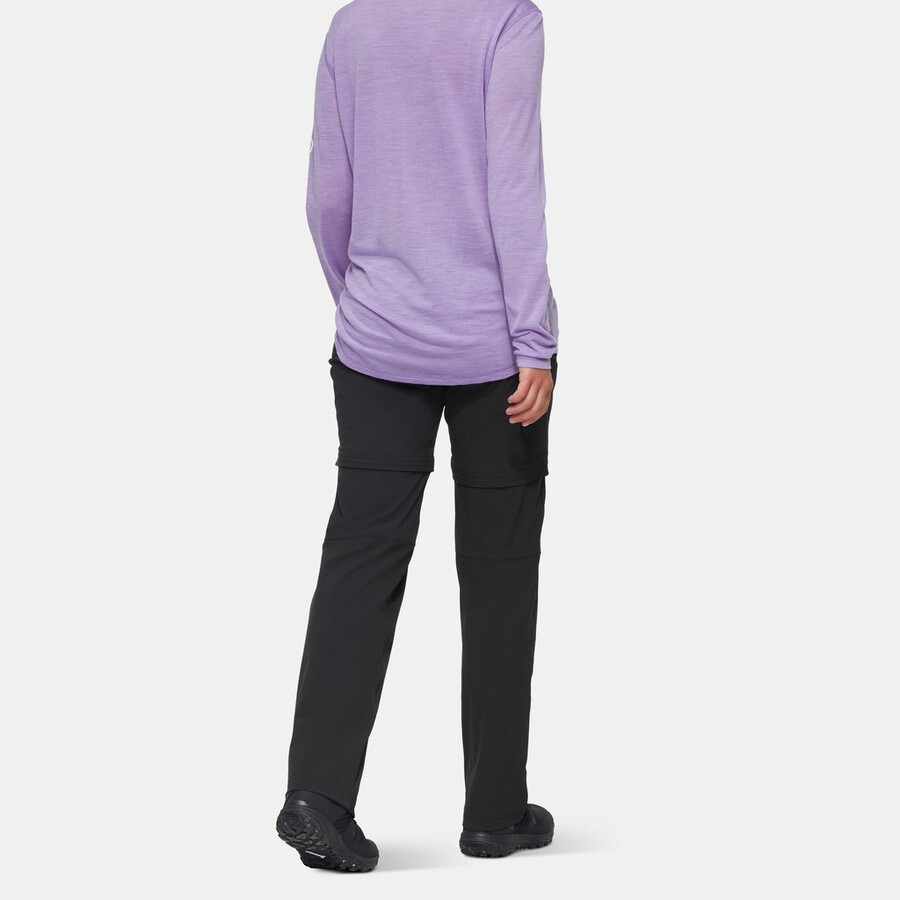 wanderhose mit v-ausschnitt für damen silbergrün