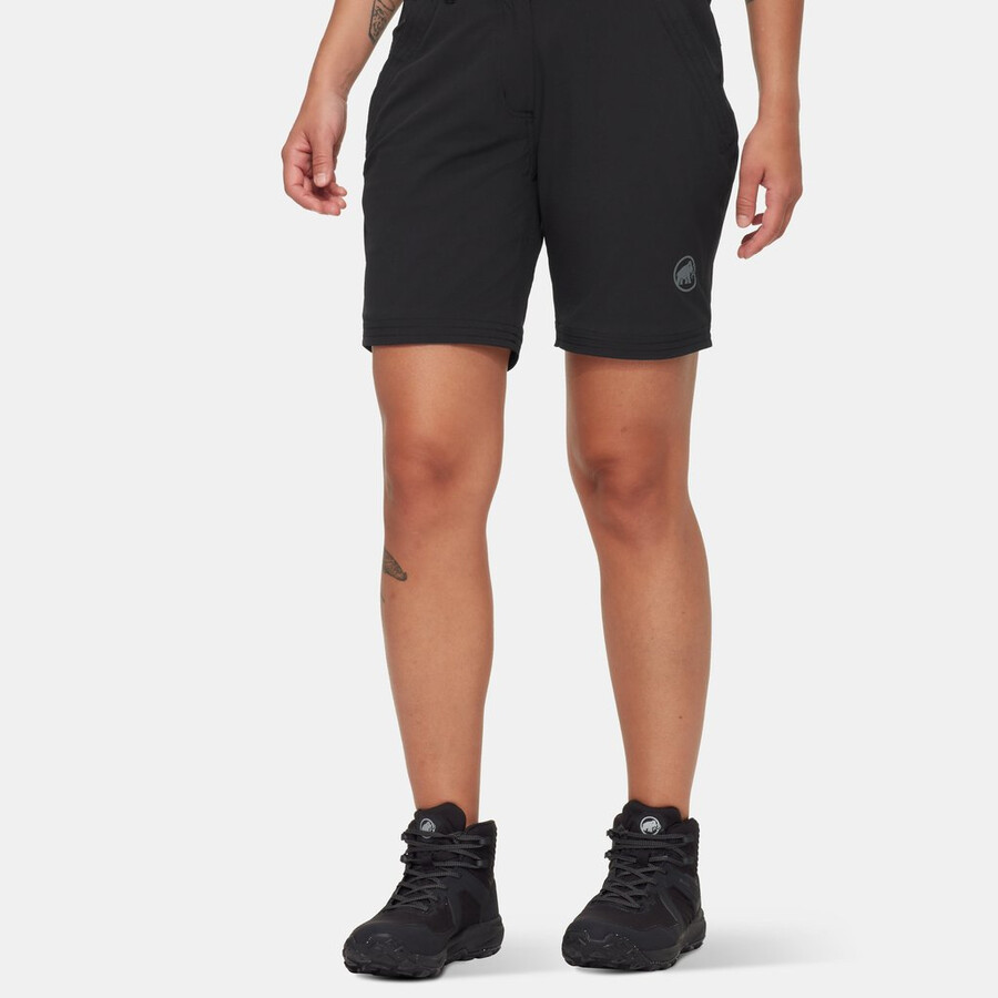 wanderhose mit v-ausschnitt für damen silbergrün