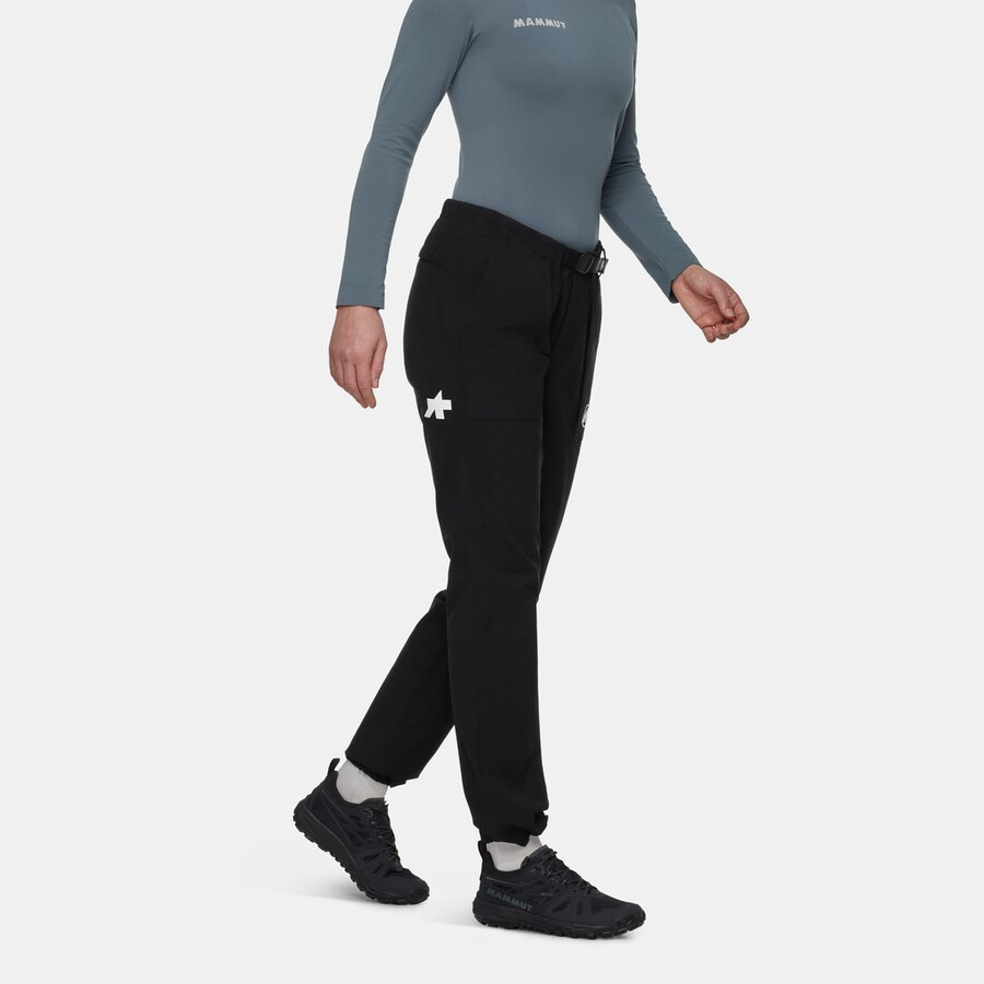 assos x mammut mountain tough pants damen schwarz